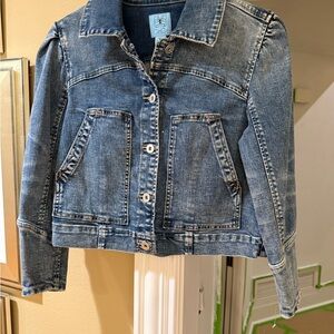 CeCe Dark Blue Denim Jacket